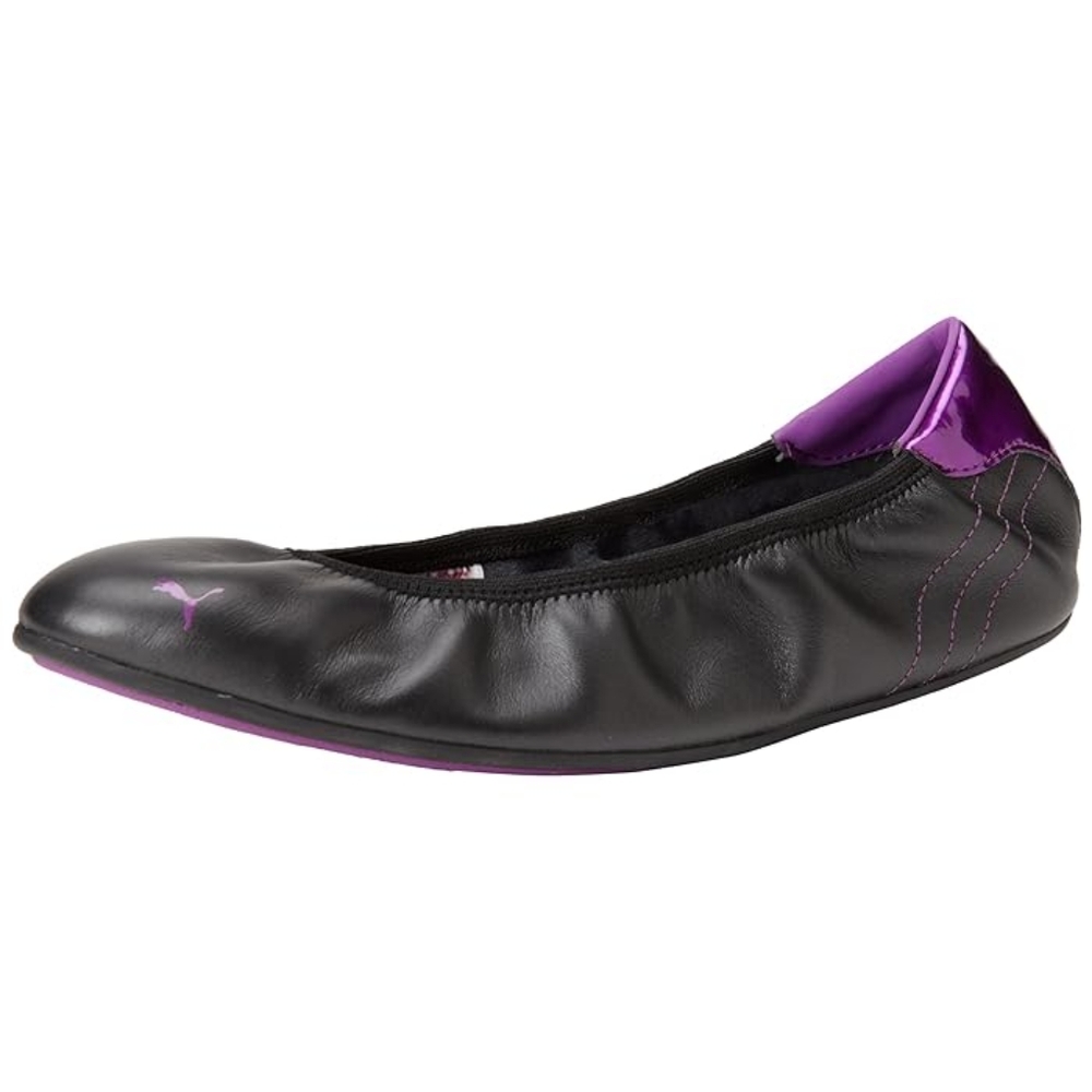 PUMA Women's Karlie Metallic Ballet Flat (Rare)